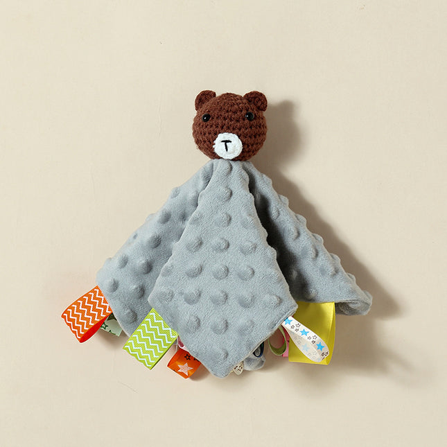 Animal Comfort Tag Blanket Toy