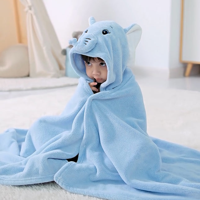 Children’s Animal Hooded Towel